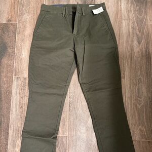 GAP Men's Dark Green Chinos